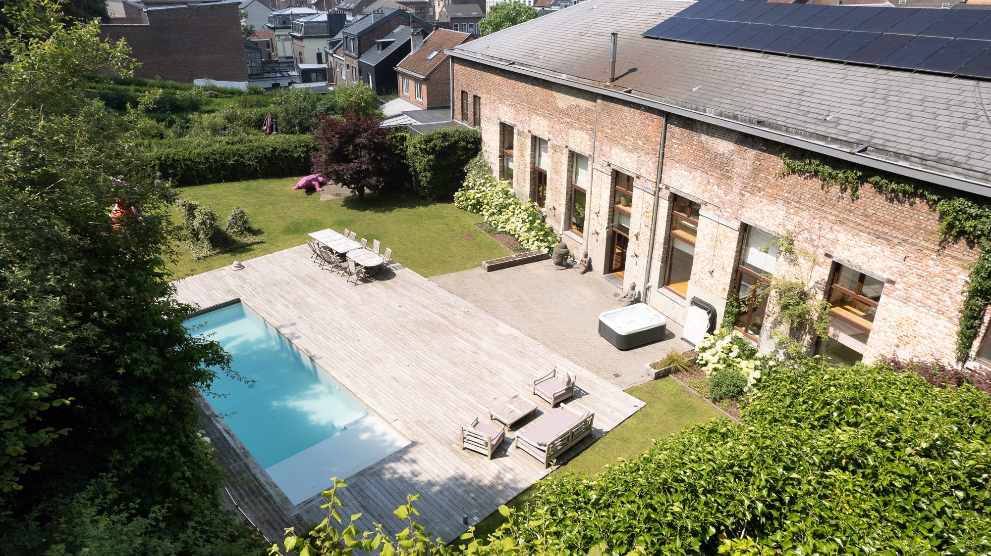 Vue aérienne par drone réalisée par AL Studio