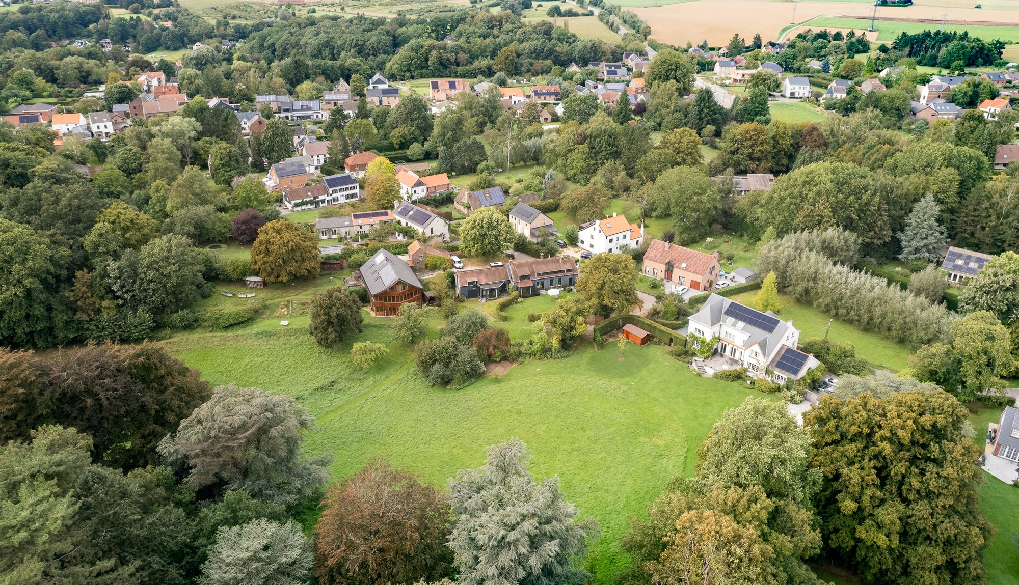 Vue aérienne par drone réalisée par AL Studio